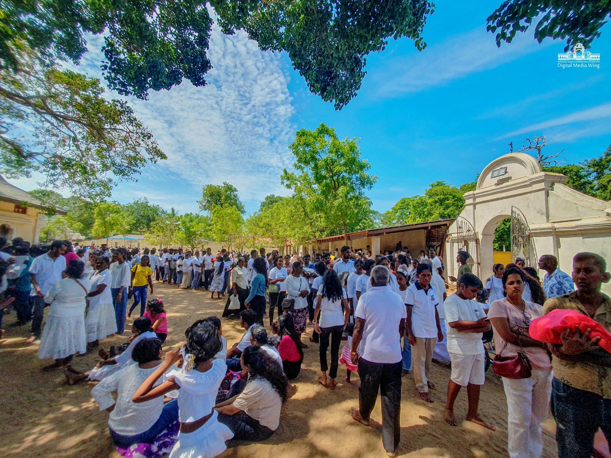 Local community and cultural life in Kataragama, Sri Lanka
